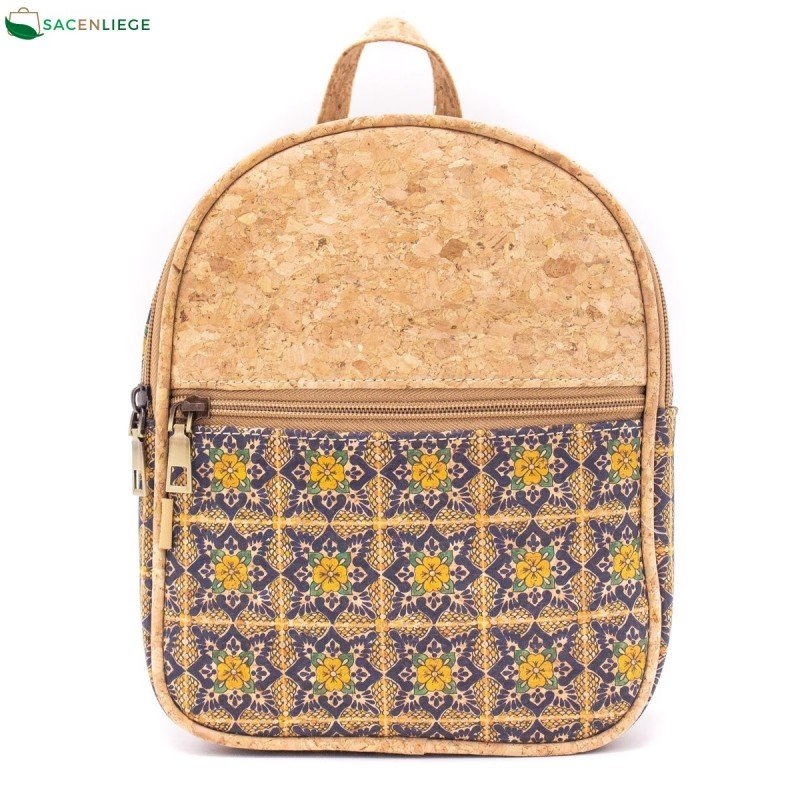 Sac à dos pour femme en cuir de liège "portugal"